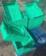 Bale Arm Crates Cleaned