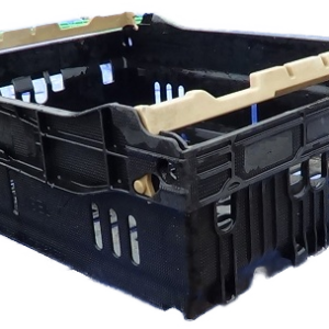 Maxinest bale arm crate – 15L black storage bin