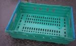 600x400x200 Bale Arm Crate Green - Blue Arms