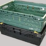 600x400x200 Bale Arm Crate Green 35 Ltr - Packs of 10