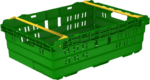 600x400x200 Green Bale Arm Crate