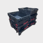 Bale Arm Crate on dolly