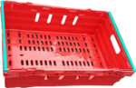 600x400x200 Red Bale Arm Crate