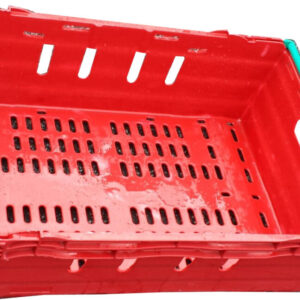 600x400x200 Red Bale Arm Crate