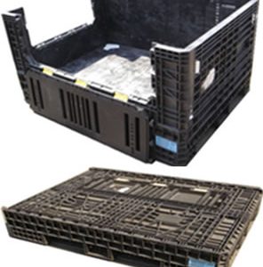 1630x1220x865 Folding Pallet Box Used