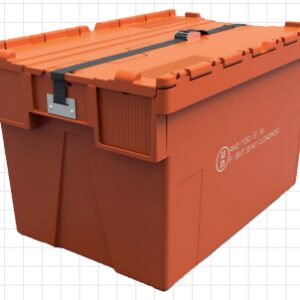 UN Certified ALC 600x400x400 Lidded Container