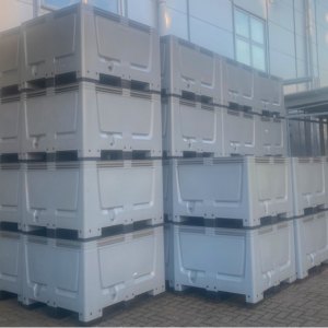 1200x1000x790 Big Box Pallet Box with 3 skids