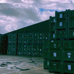 1200x1000x760 Pallet Box vented