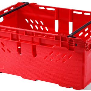 600x400x250 Bale Arm Crate - Red