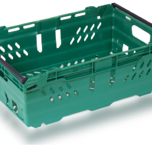 600x400x250 Bale Arm Crate - Green