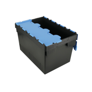 28Ltr Tote Blue Lid 400x300x300