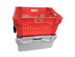 600x400x300 Maxinest bale arm crate gred solid base